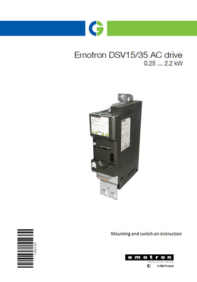 Emotron DSV15/35 AC drive 0.25 … 2.2 kW